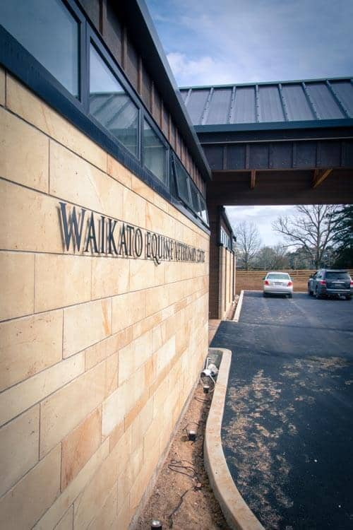 Waikato Veterinary Equine Center Sign